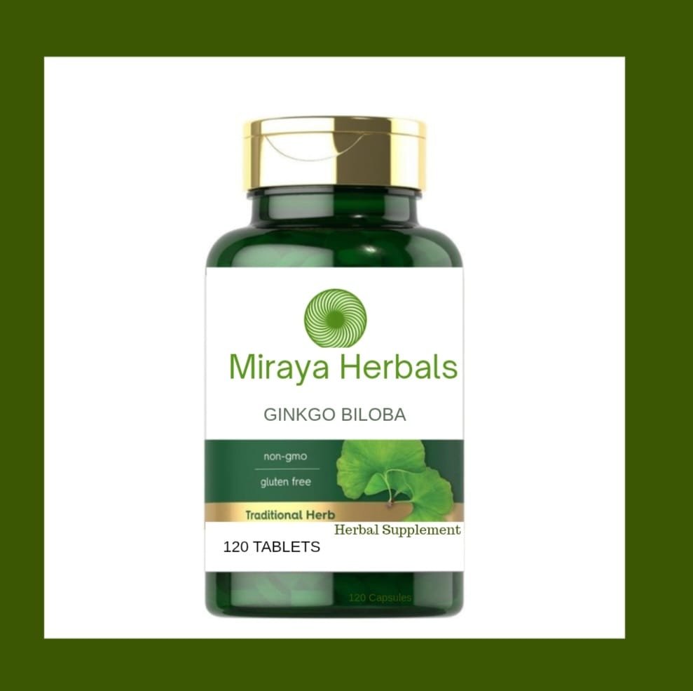 Ginkgo Biloba Capsules – Brain & Memory Support